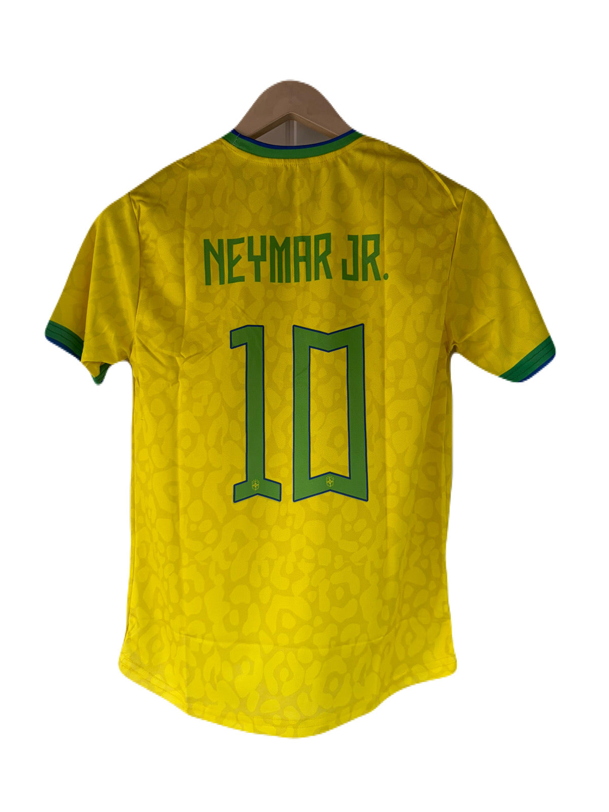 Brazil 2022 home kit Neymar jr Half Sleeve Sublimation - P1623