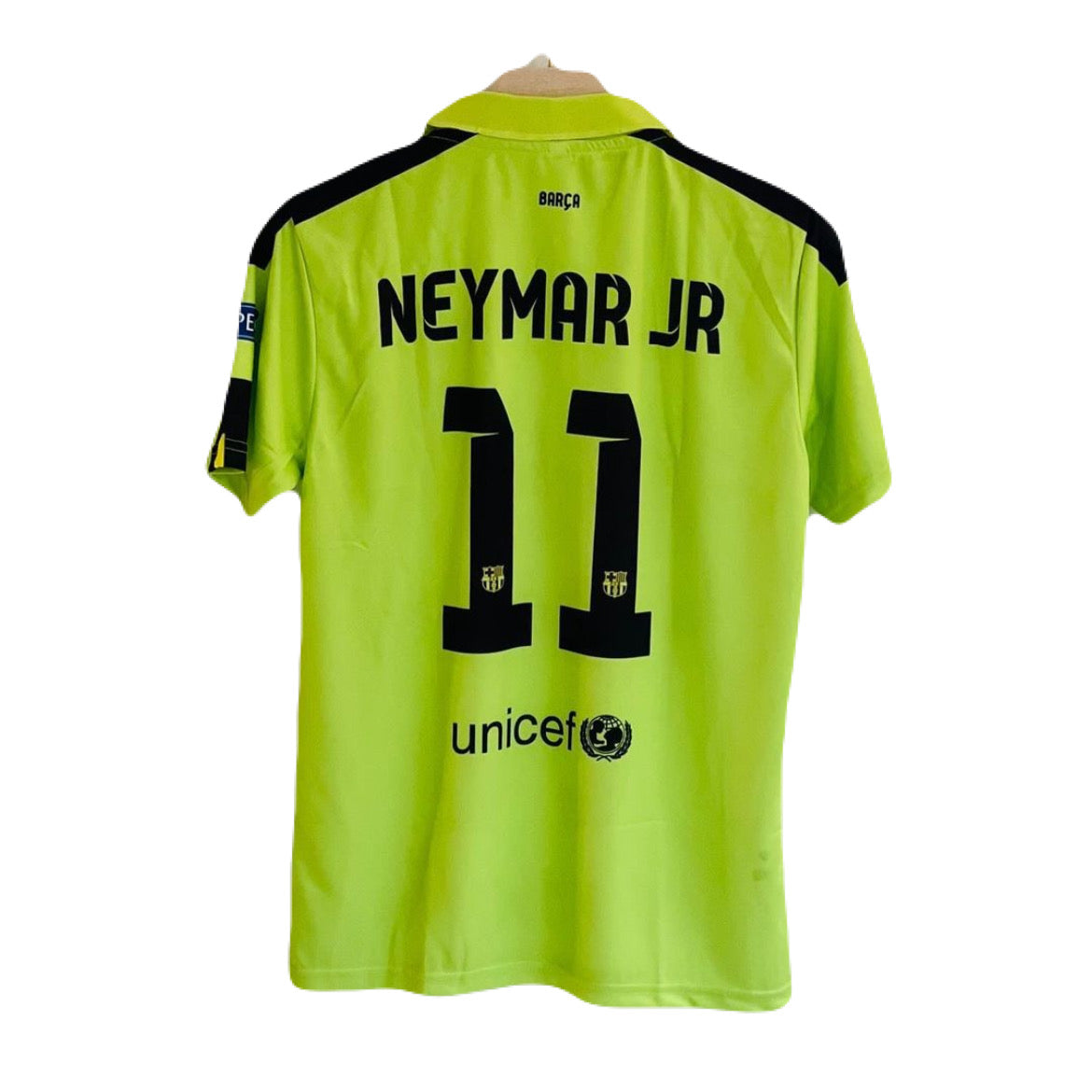 NEYMAR BARCELONA 2014-15 THIRD KIT HALF SLEEVE P500