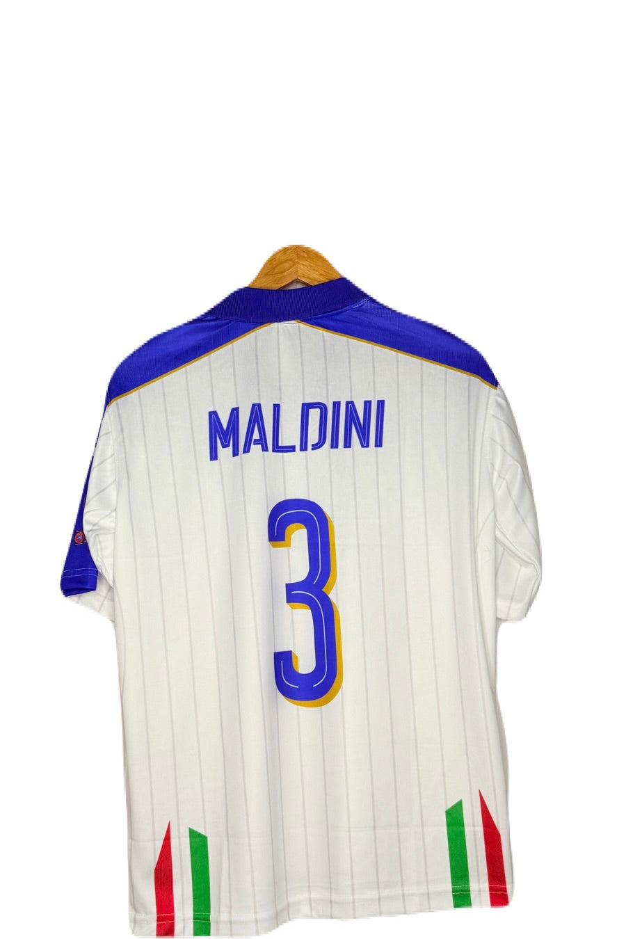 Italy 2016 Away Kit Maldini Five Sleeve - bmg store