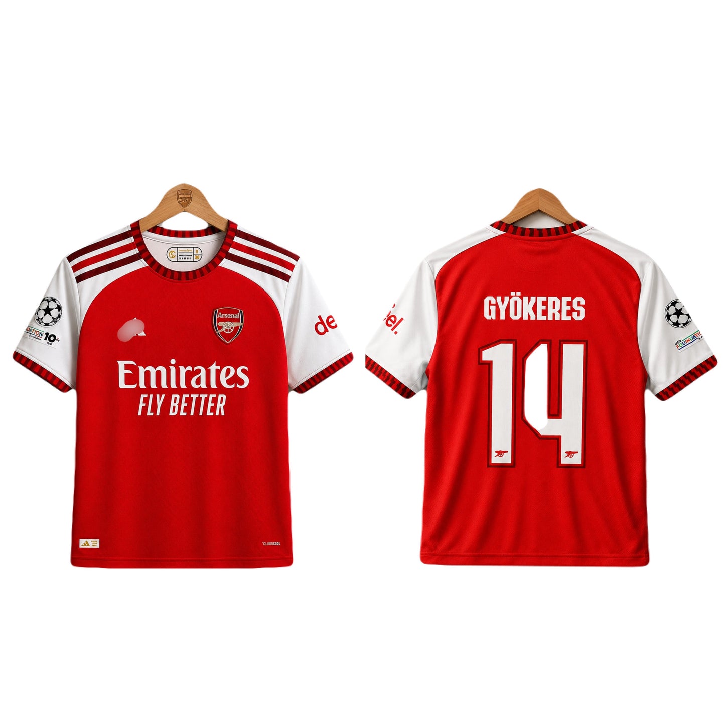 Arsenal New season Gyokeres Half Sleeve  Embroidery Jersey  -