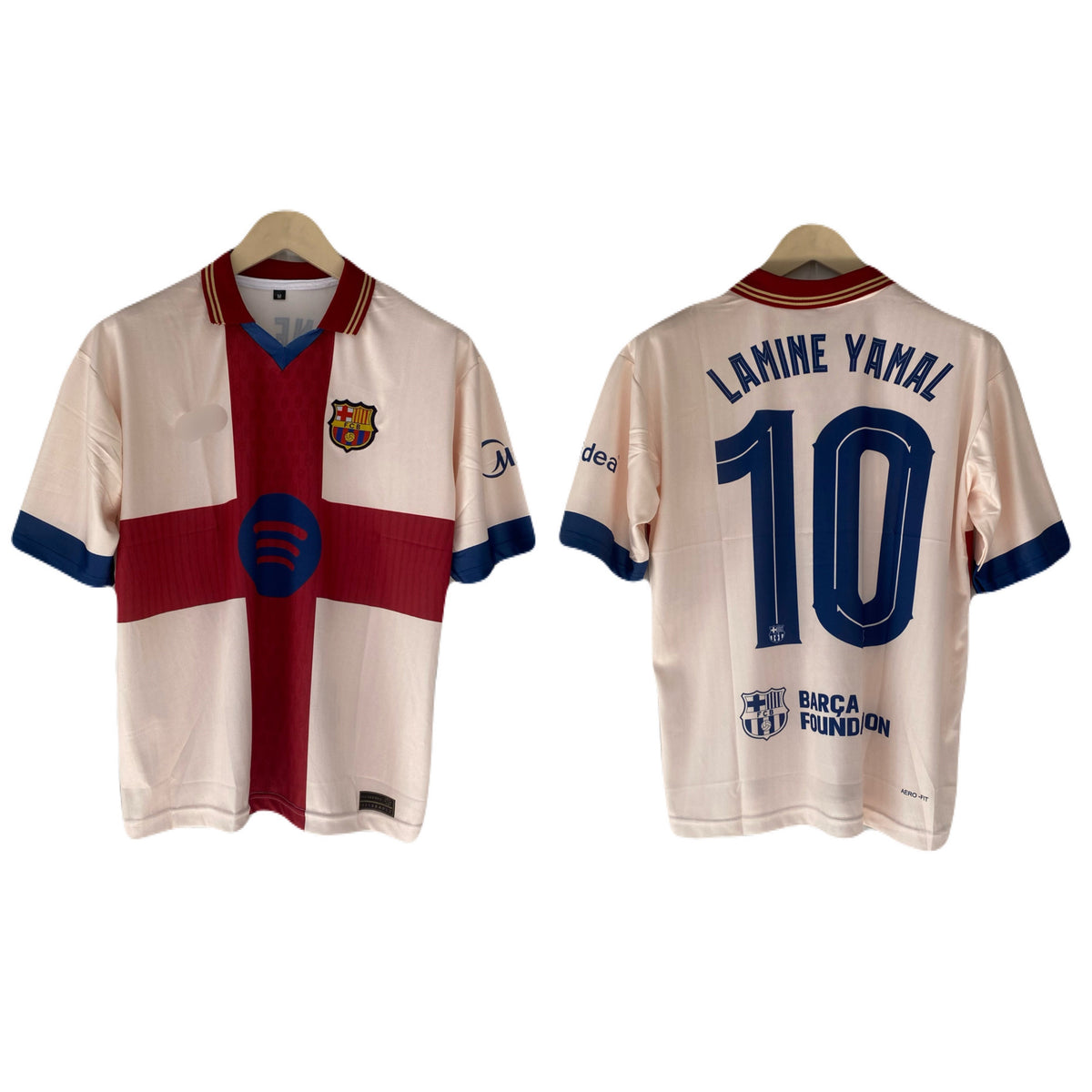 Yamal Barcelona  Special Edition Five Sleeve collar Embroidery- P2483 | BMG STORE
