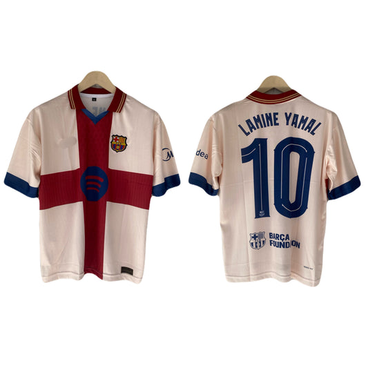 Yamal Barcelona  Special Edition Five Sleeve collar Embroidery- P2483 | BMG STORE