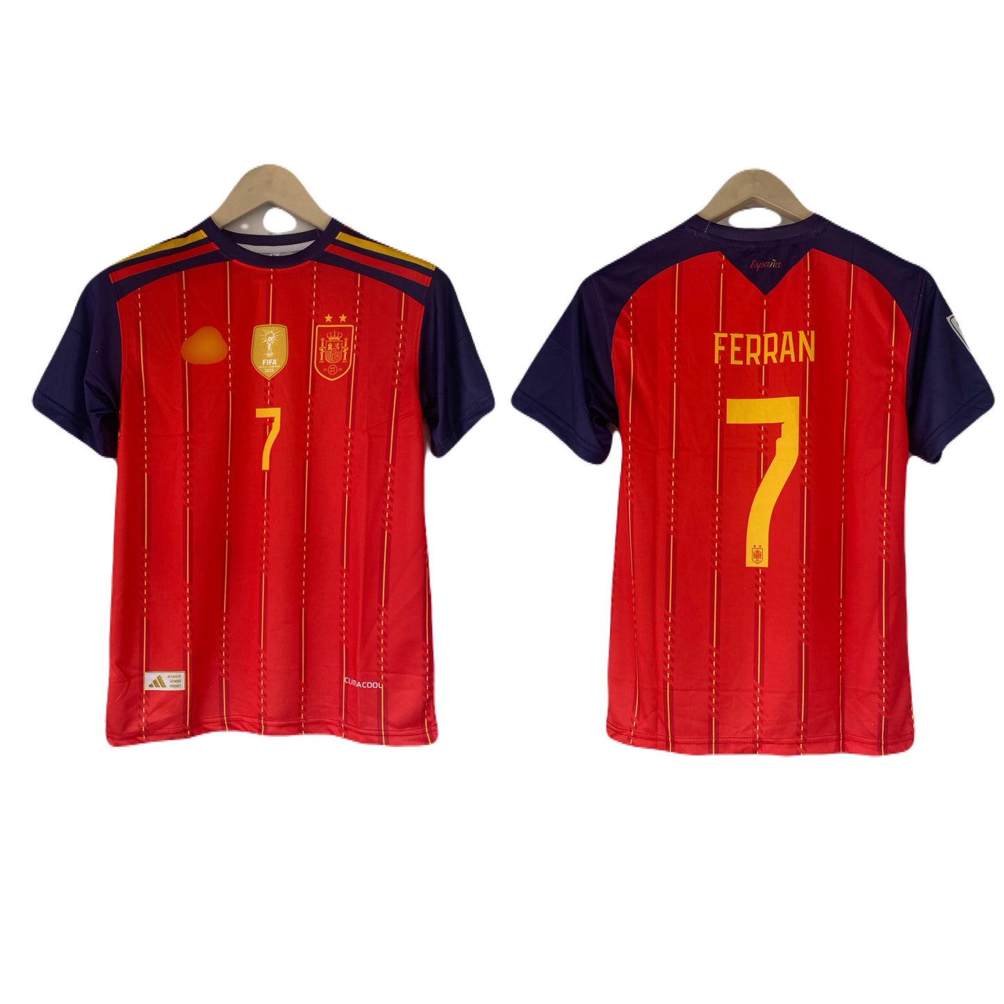 2 star Spain 2026 home Jersey Ferran torres - P2231