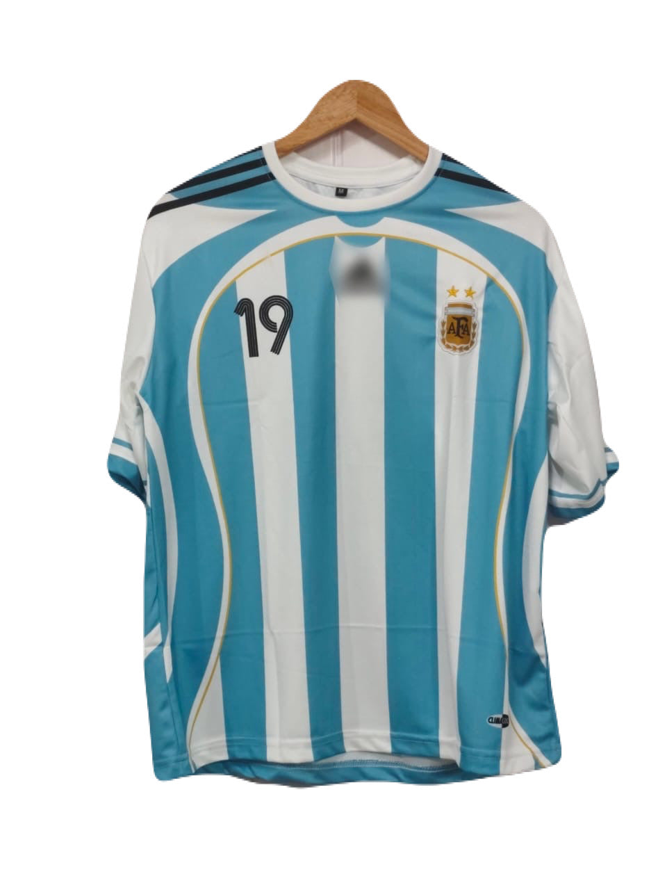 Argentina 2006 Home kit Embroidery Messi Five sleeve - P269 - bmg store