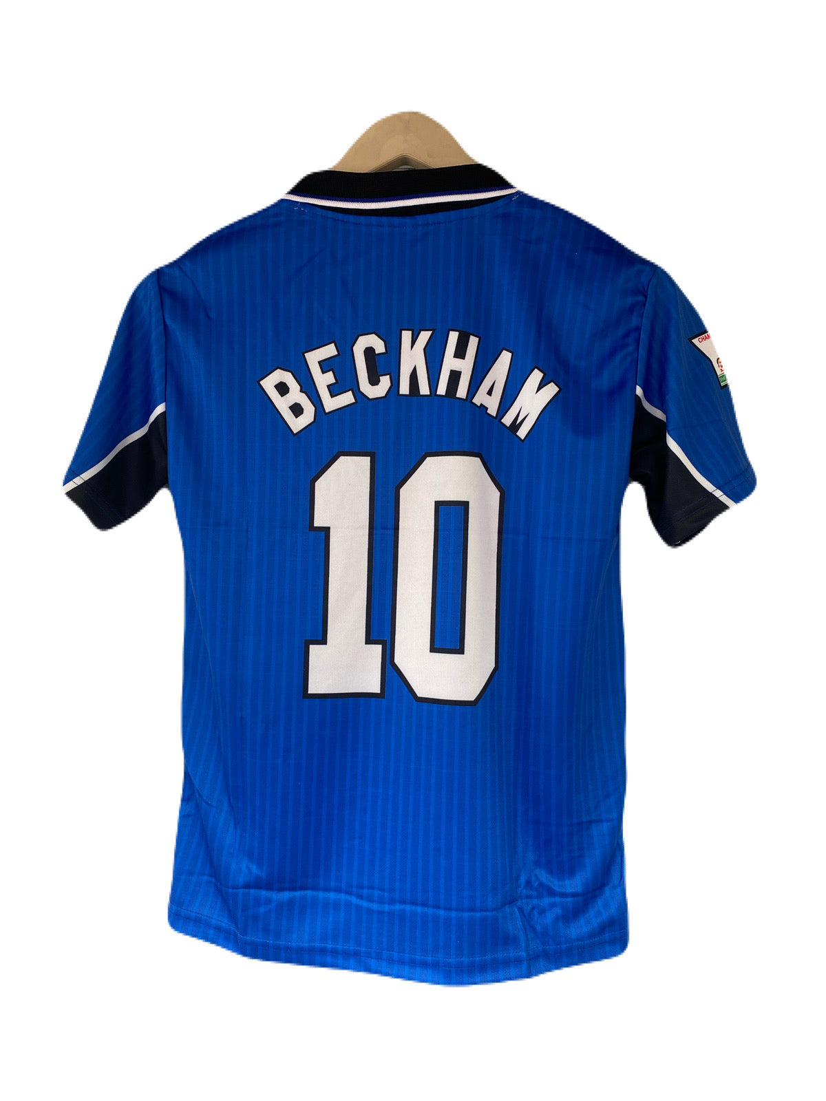 Beckham Manchester united 1996 away half sleeve  sublimation -