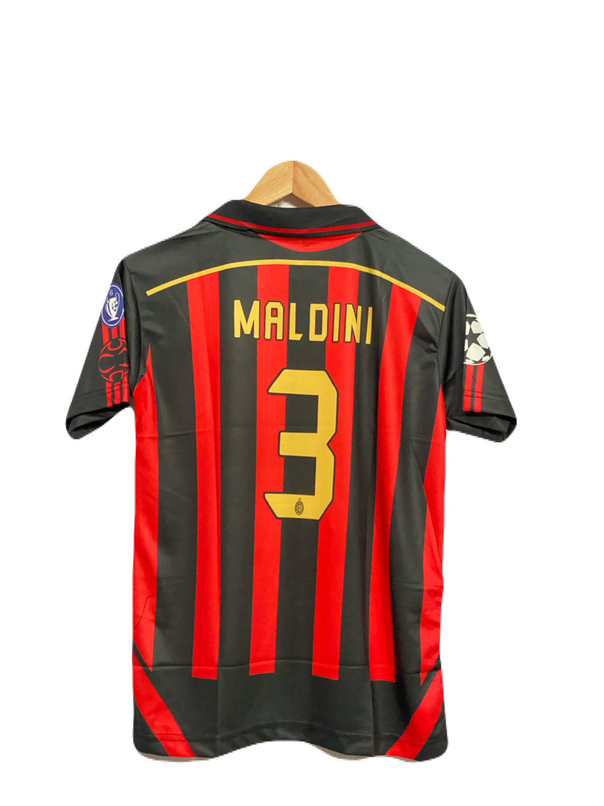 Ac milan maldini 2007 home embroidery - bmg store