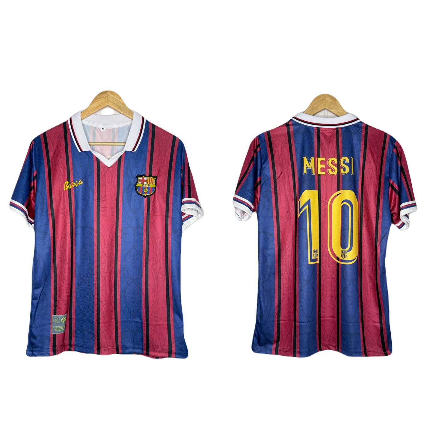 Fc Barcelona 125th Anniversary Kit Messi Half Sleeve - bmg store