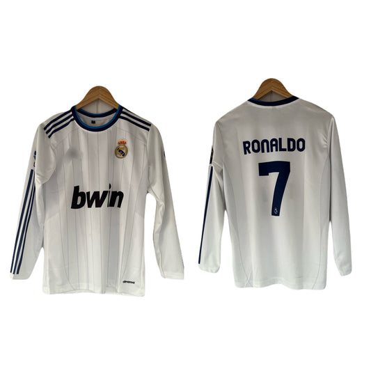 Real Madrid 2012-13 home jersey Ronaldo Full Sleeve -P1173