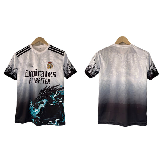 Real madrid Dragon edition 2025/26 Half Sleeve Embroidery Jersey