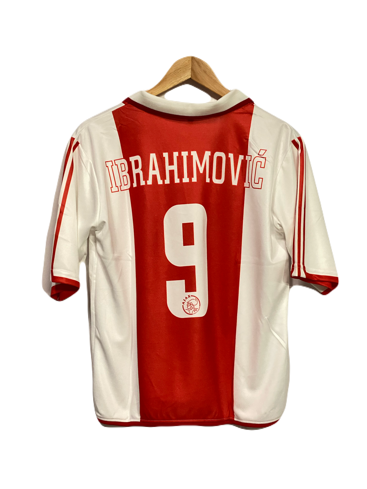 Ajax vintage ibrahimovic five sleeve jersey - P870 bmg store