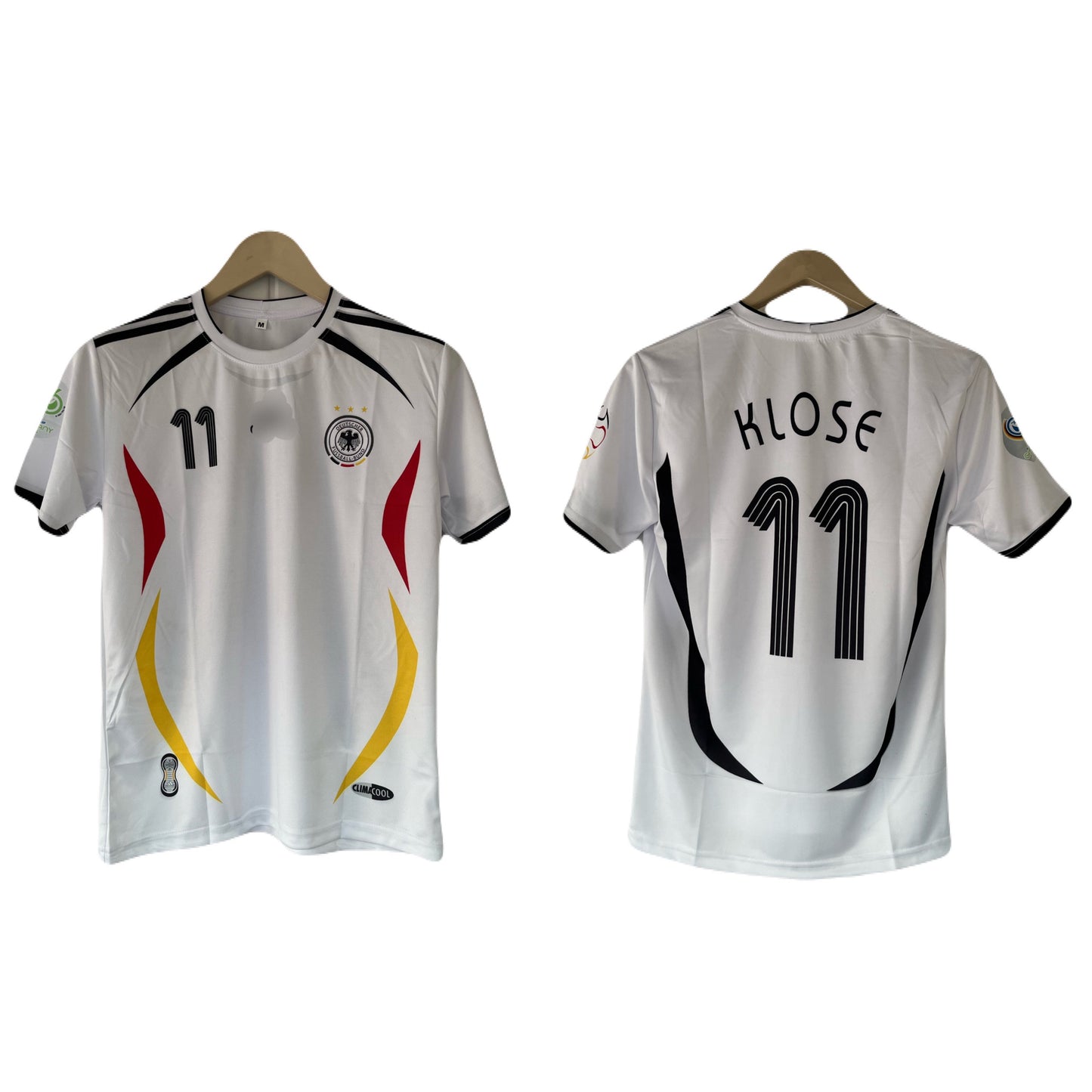 Germany 2006 world cup Home jersey Klose half sleeve sublimation  - P1497