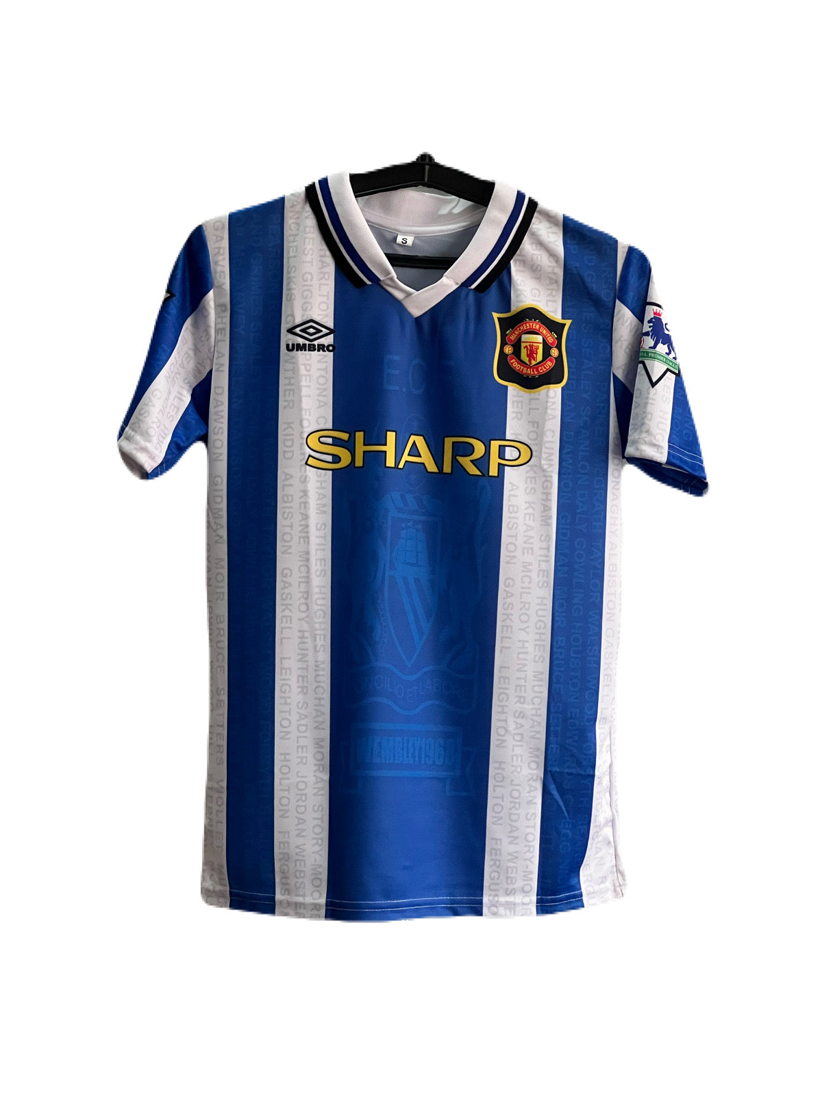 Best Retro jersey Manchester United Third kit 1994/96-P815 Beckham 24 -bmg store