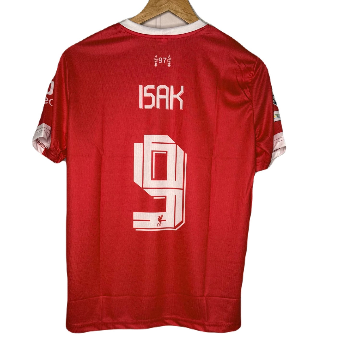 Liverpool Fc 2025-26 Home kit Isak Half Sleeve - P989 Ms Retro Store
