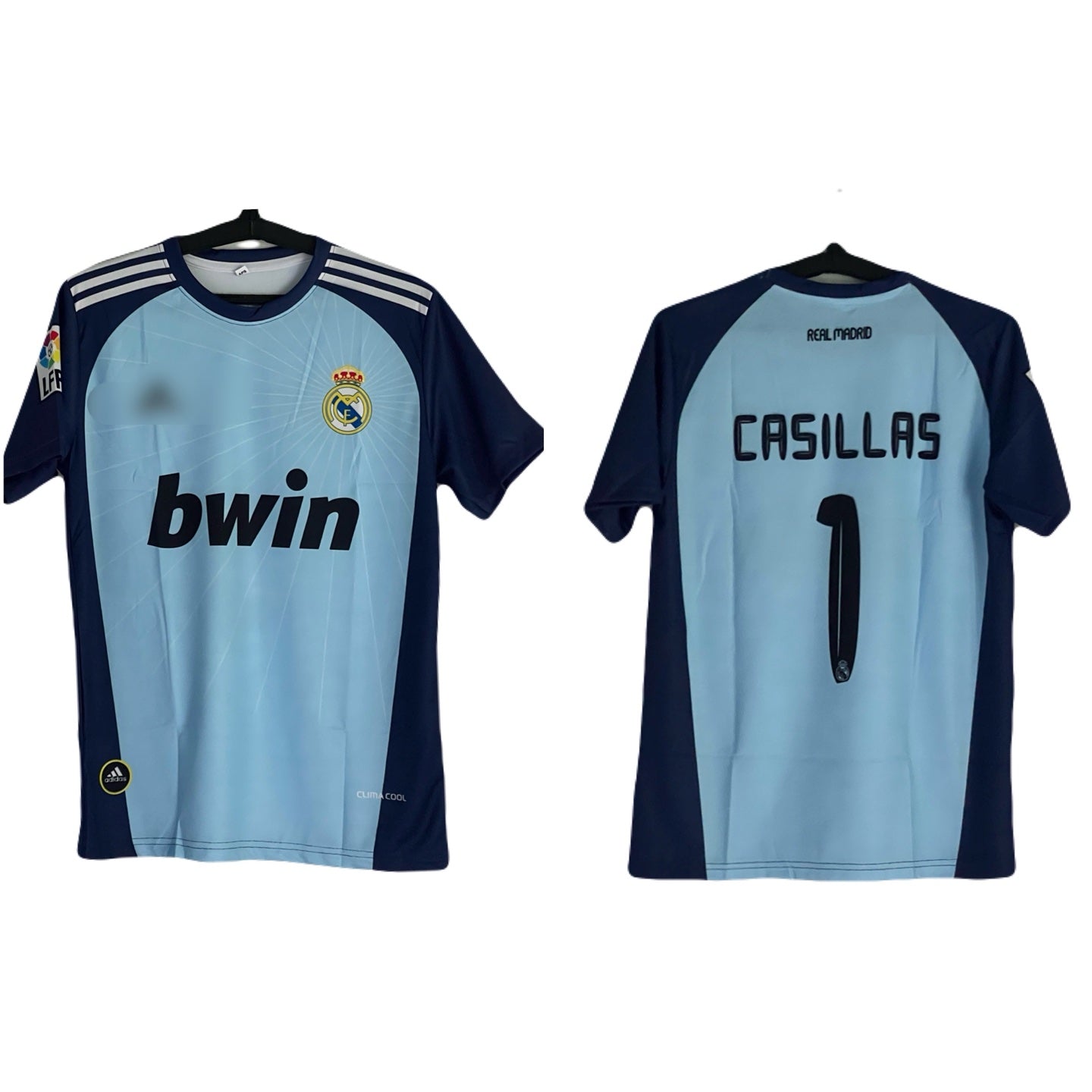 Casilas Realmadrid jersey half sleeve- P16