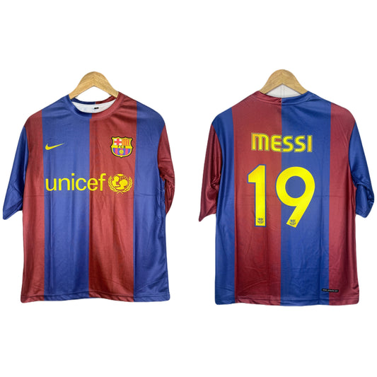 Fc Barcelona 2006-07 myUcl Final Kit Messi Five Sleeve - P912 bmg store