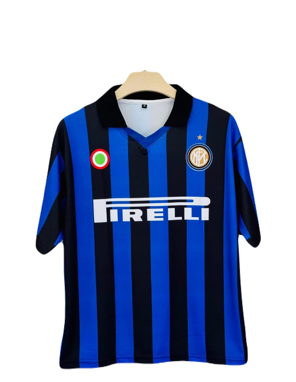Inter milan 1997-98 Home Five Sleeve Collar P137 - bmg store