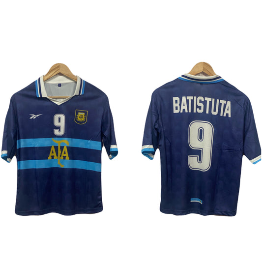 Argentina 1999-01 Away kit Batistuta Five sleeve P522 - bmg store