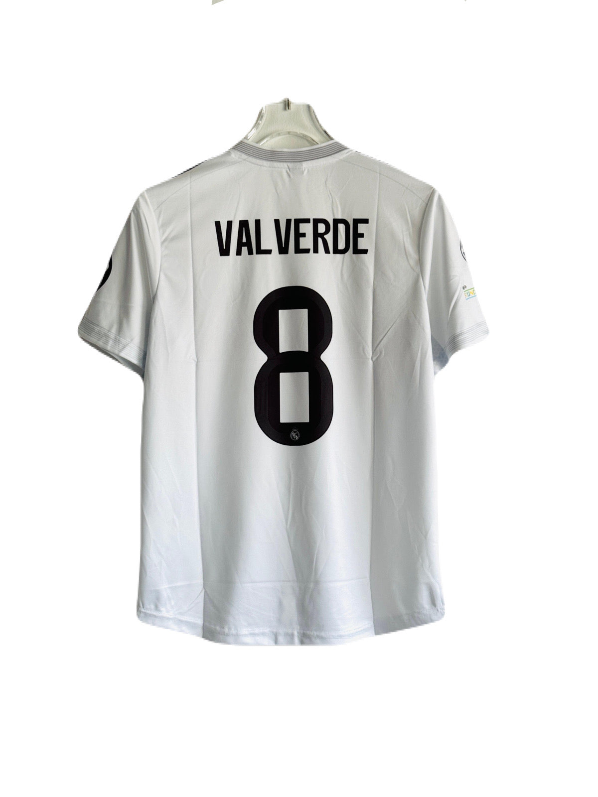valverde Real Madrid 2025-26 Home half sleeve jersey -