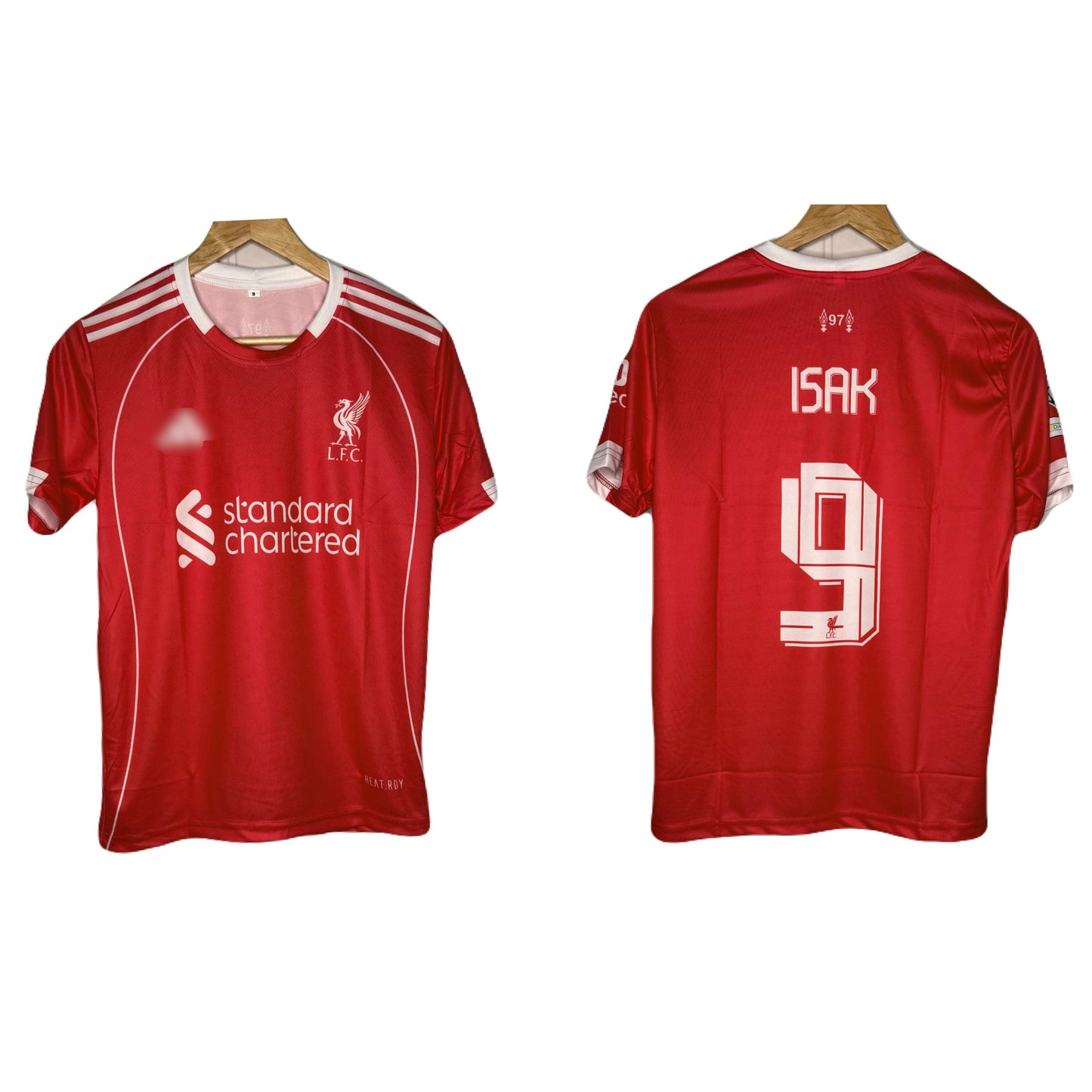 Liverpool Fc 2025-26 Home kit Isak Half Sleeve - P989 Ms Retro Store