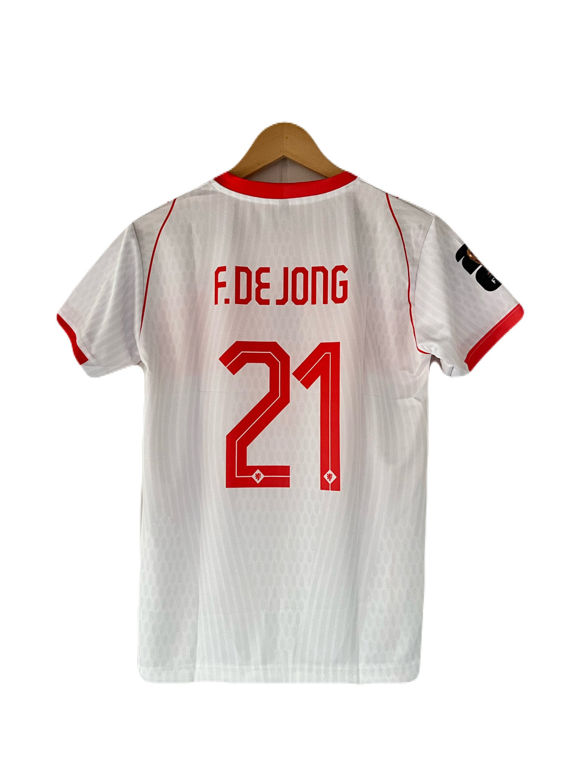 Netherland 2026 world cup away jersey de jong half sleeve sublimation - P1547