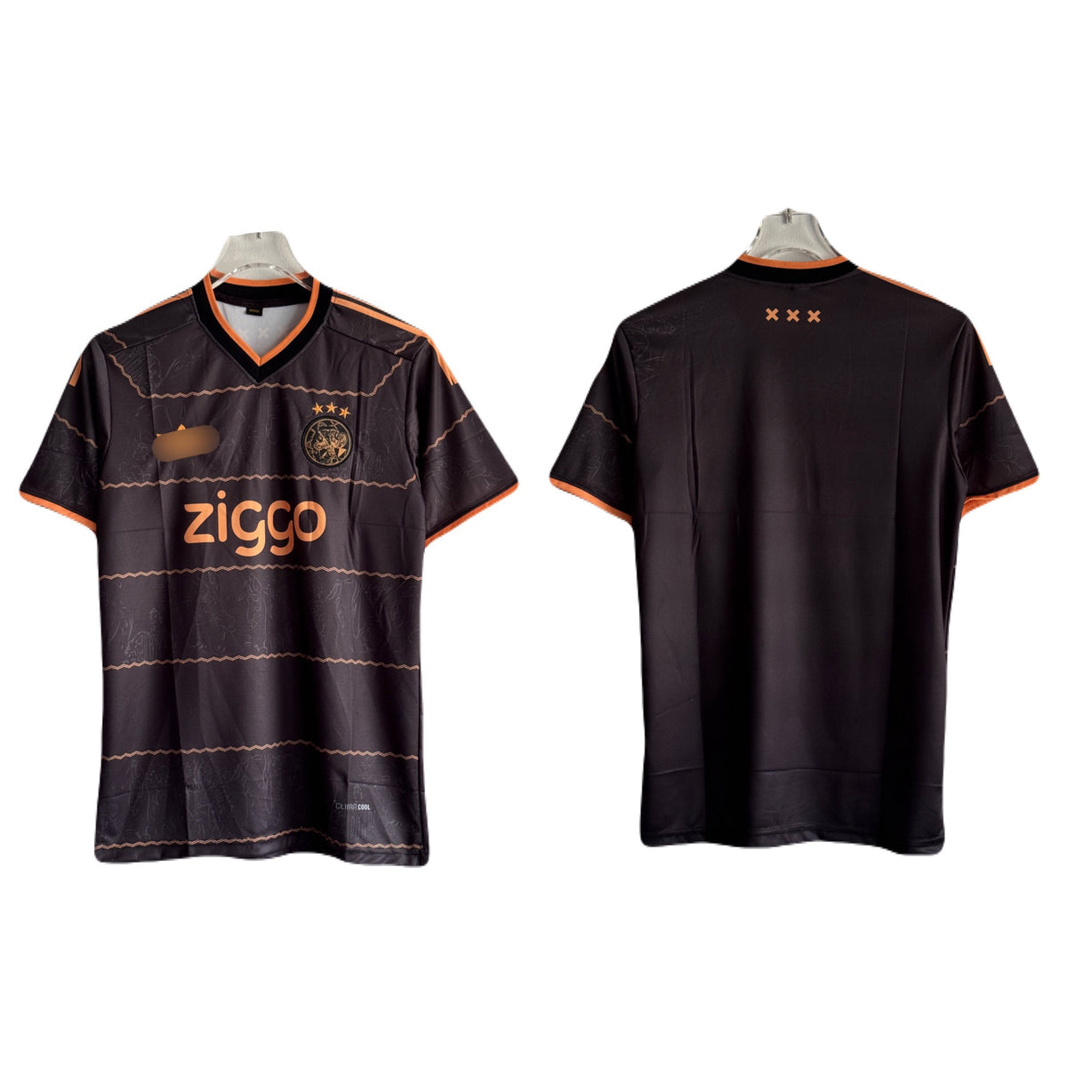 Ajax Away Plain Back jersey Embroidery half sleeve - P2733 | BMG STORE