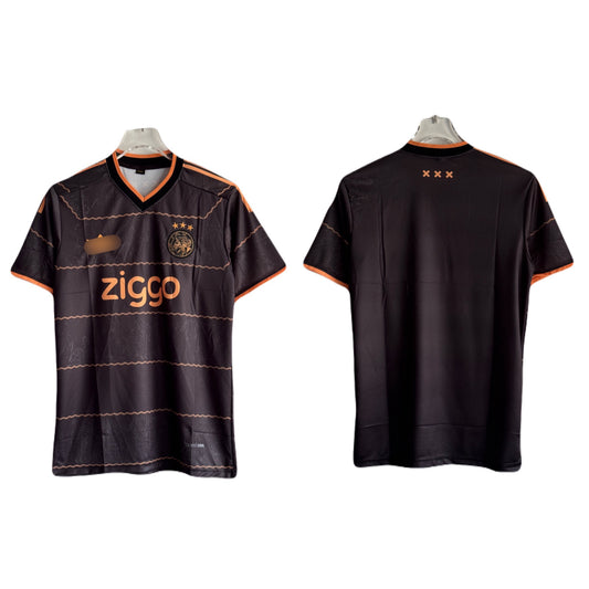Ajax Away Plain Back jersey Embroidery half sleeve - P2733 | BMG STORE