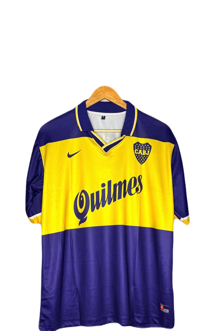 Boca Juniors 1998-99 Home Kit Riquelme Five Sleeve - bmg store