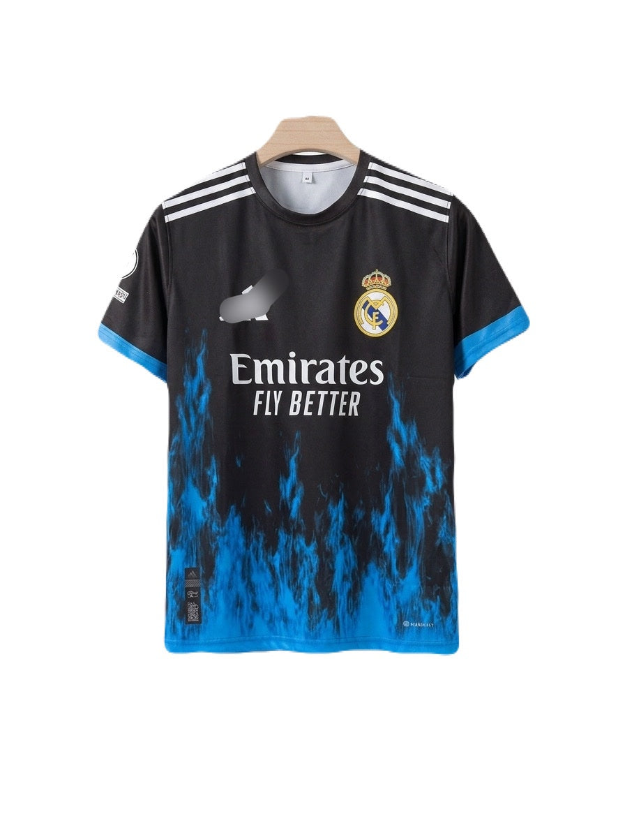 Real Madrid special edition Plain back ocean Half Sleeve -