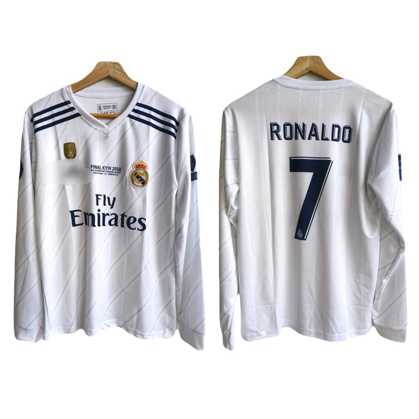 Realmadrid full sleeve 2018 UCL FINAL EDITION Ronaldo 7 P406 - bmg store