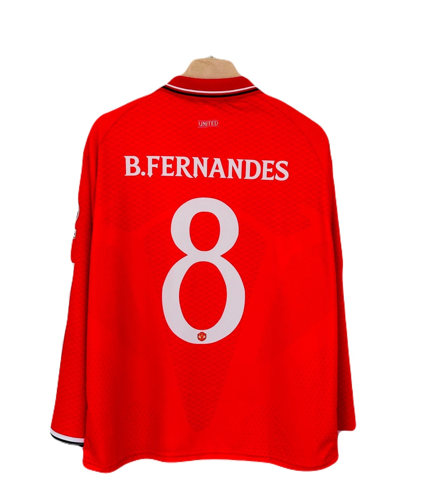 Bruno Fernandes Manchester United full sleeve  Collar Sublimtion Jersey P2437