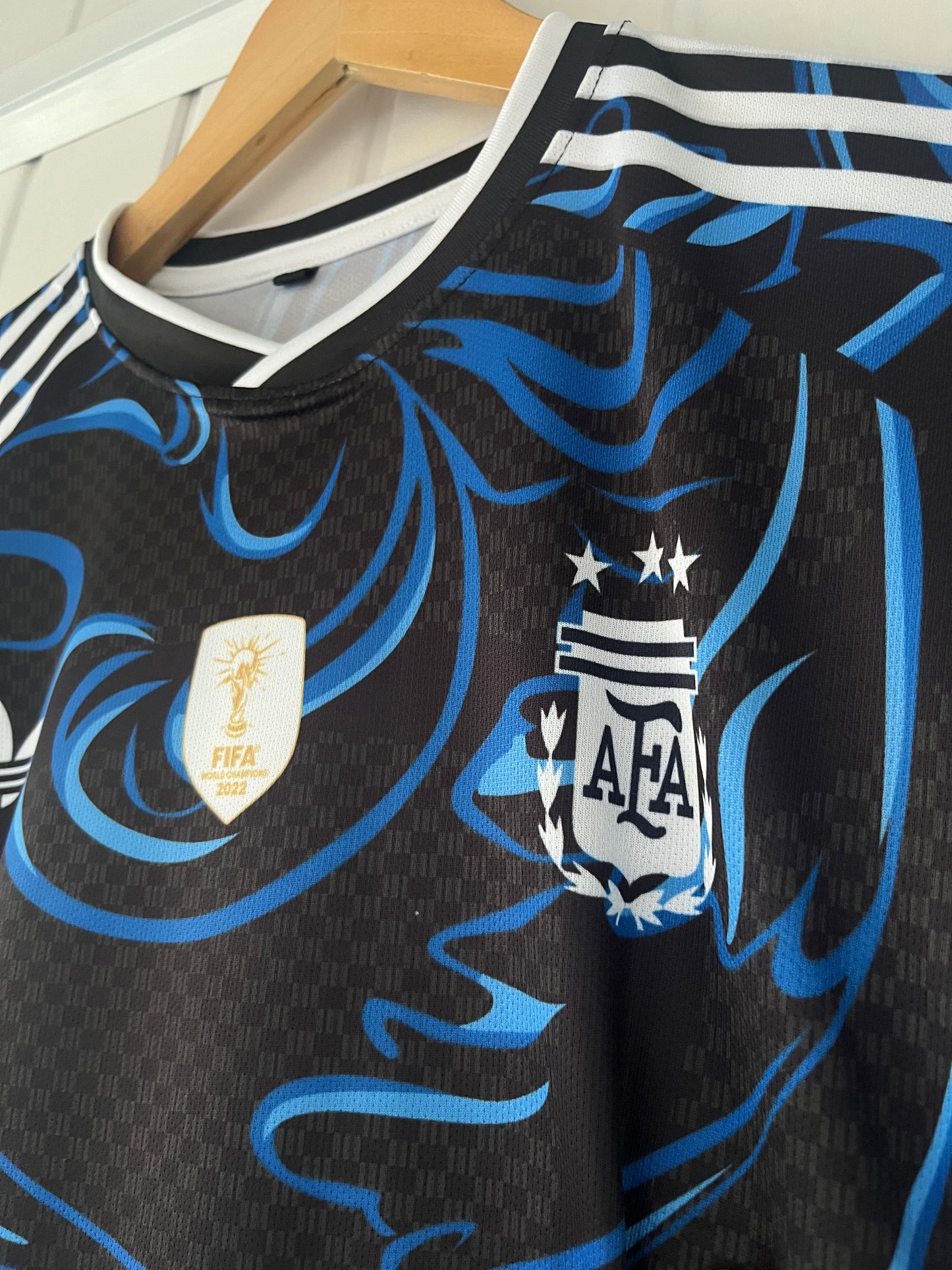 Argentina 2026 World Cup Away Kit Messi Half Sleeve sublimation - P1549