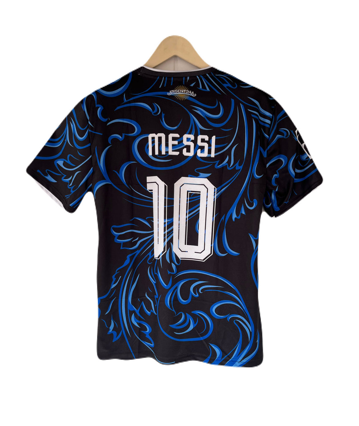 Messi Argentina 2026 Worldcup Away Half Sleeve Jersey -