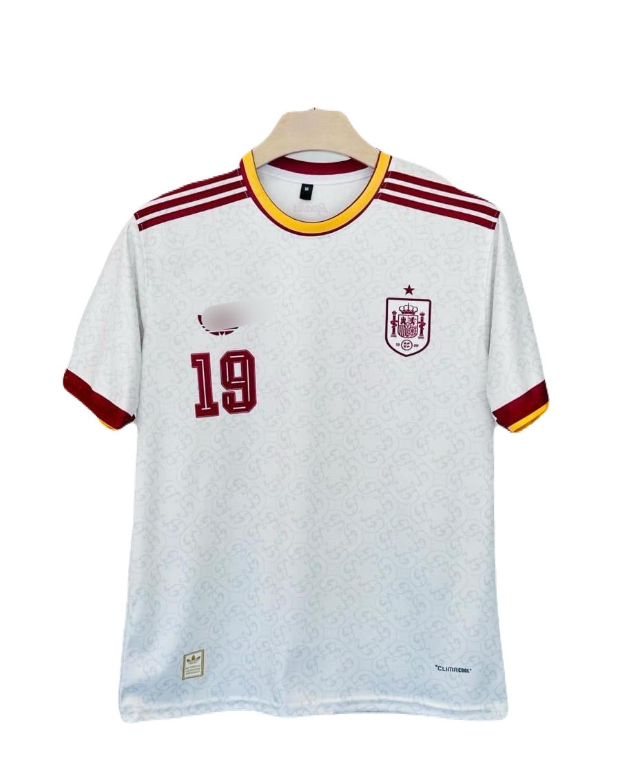 Spain 2026 World Cup Away Yamal Half Sleeve Sublimation Jersey - P1471