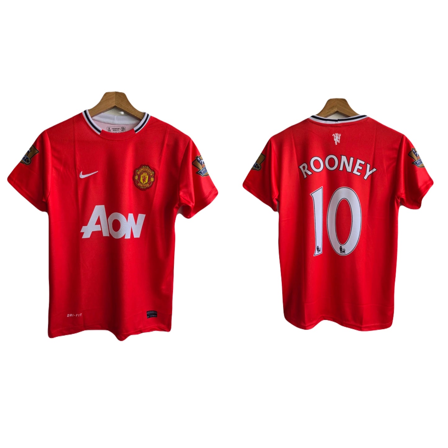 United 2011/12 home Rooney half sleeve - P740 bmg store
