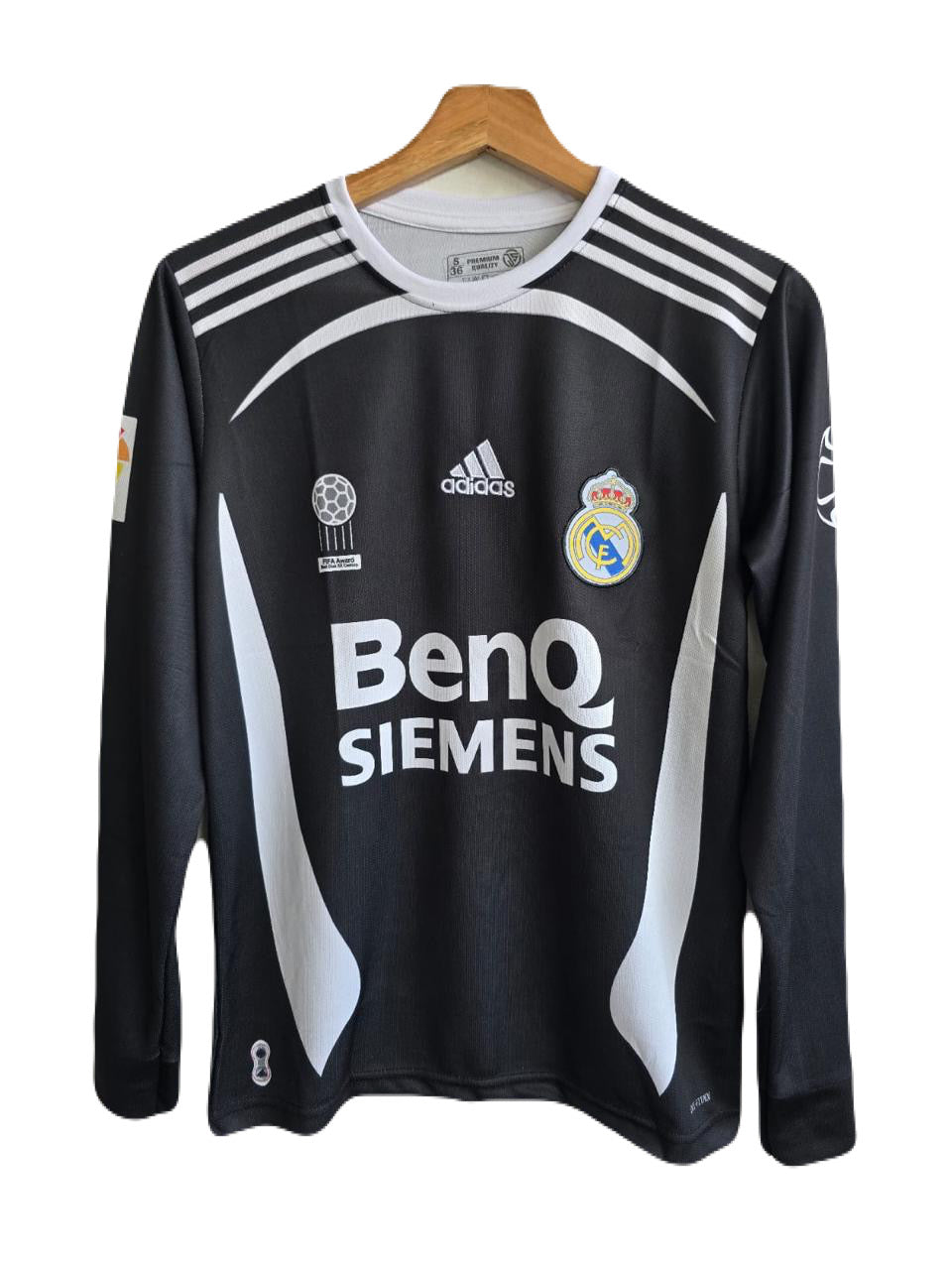 Real madrid 2006/07 full sleeve beckham  - P430 bmg store