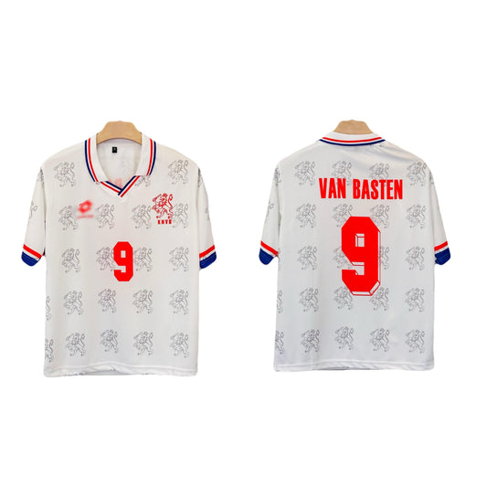Van basten Netherlands COLLAR FIVE SLEEVE JERSEY -