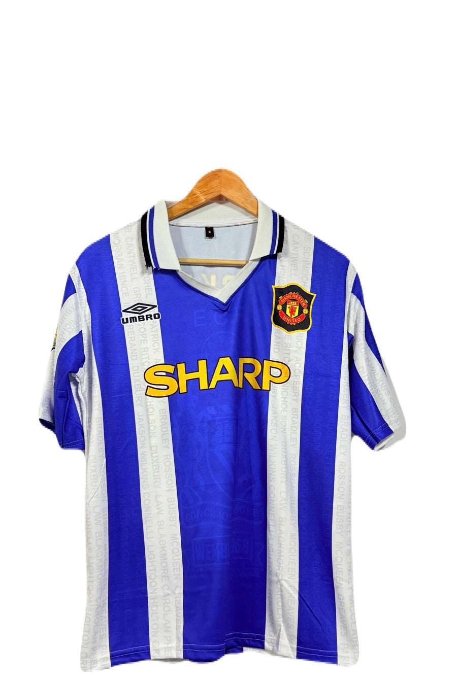Manchester United 1994-96  Beckham Five Sleeve  - bmg store