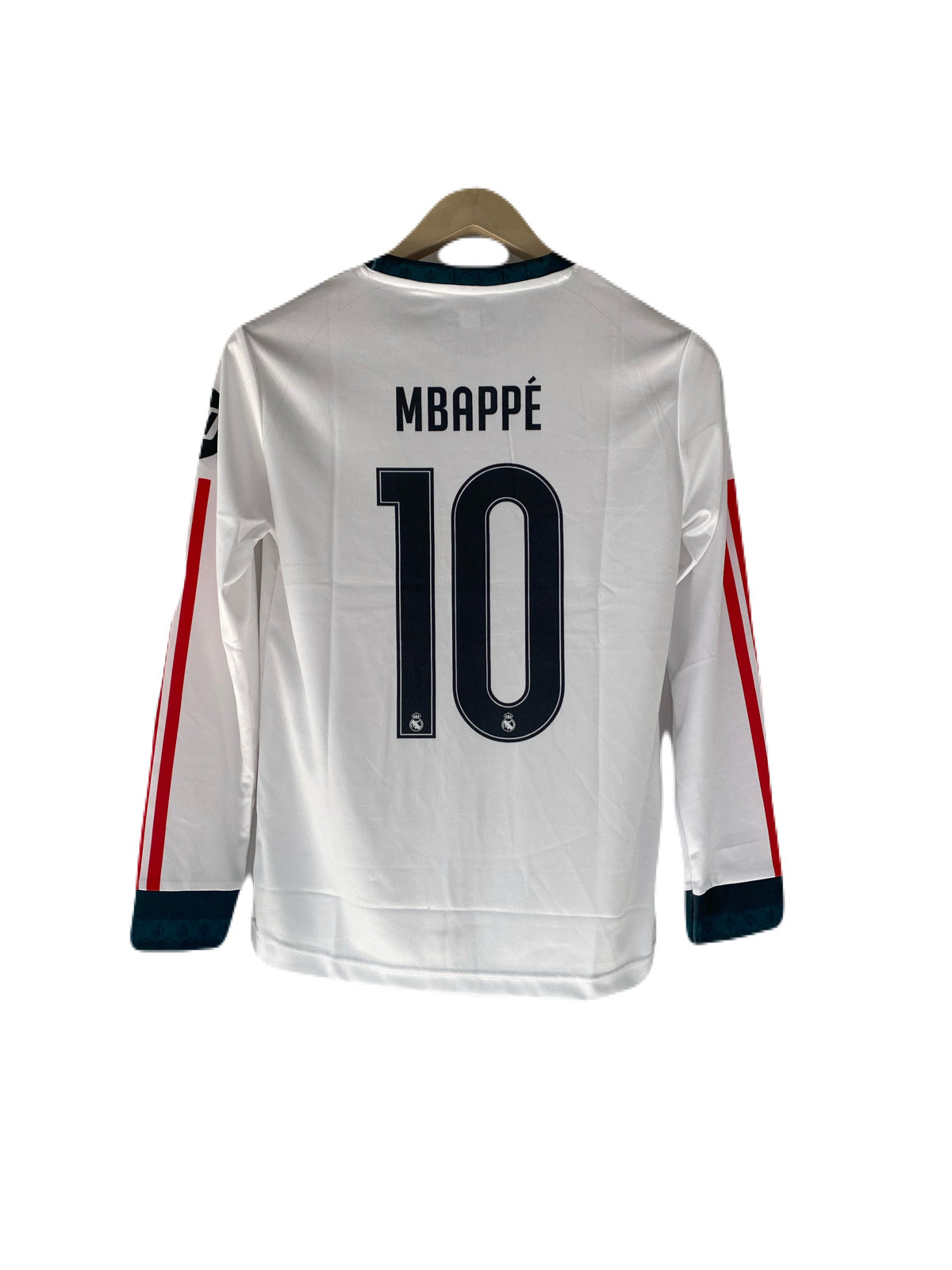 Mbappe Real madrid 2026/27 home kit full sleeve embroidery - P2484 | BMG STORE