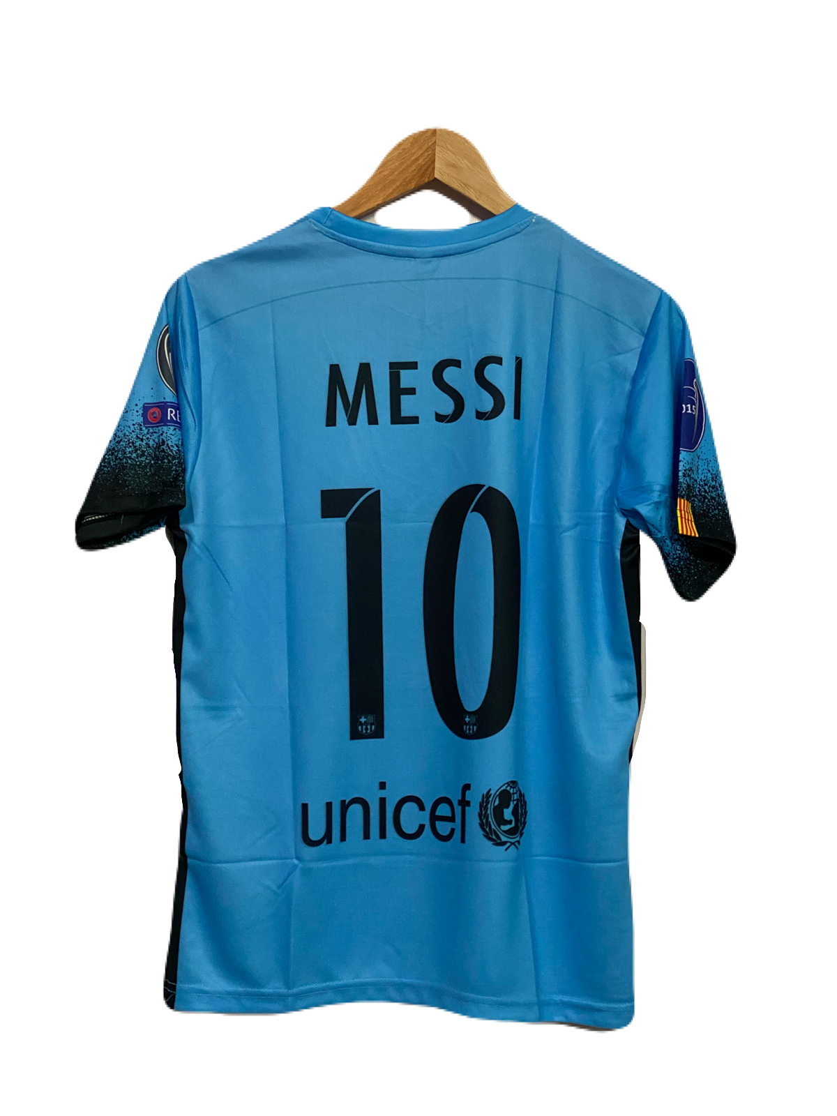 Messi barcelona blue vintage jersey - P619 bmg store