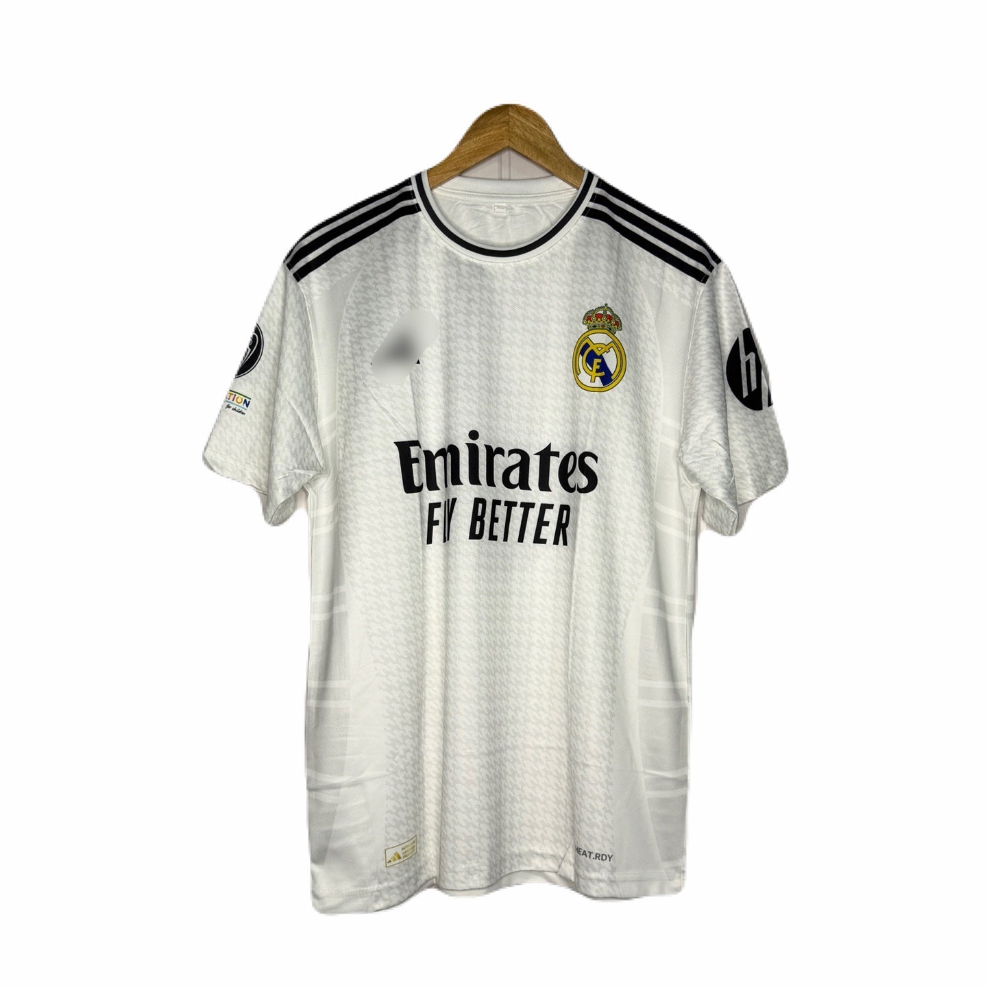 Real Madrid 2024-25 Home Kit Vini Jr Half sleeve - P614