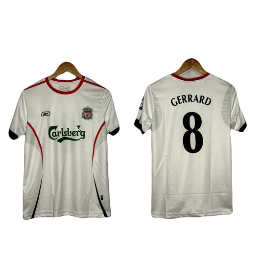 Liverpool 2005-06 Away Kit Gerrard Half Sleeve - P533