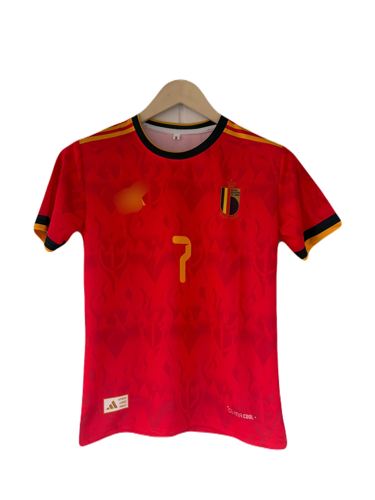 Belgium 2026 World Cup Home De Bruyne Half Sleeve Sublimation Jersey - P1607