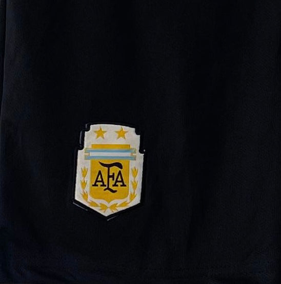 Argentina Embroidery black shorts - P1586