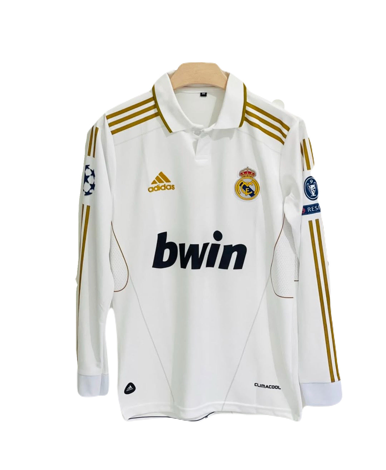 Best retro jersey Realmadrid 2011/12 home jersey Ronaldo full sleeve P405 - bmg store