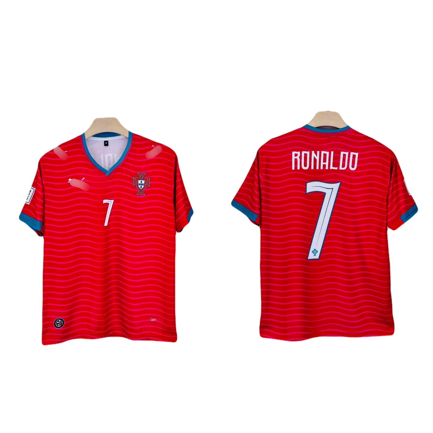 Ronaldo Portugal 2026 World Cup Home Kit  Half Sleeve sublimation -