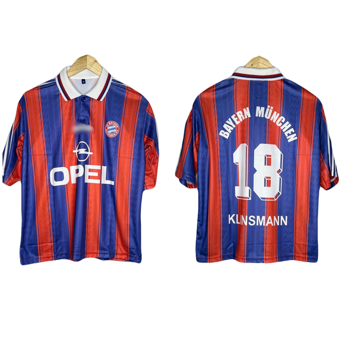 Bayern Munich 1995-97 Home Kit Kilnsmann Five Sleeve P859  bmg store