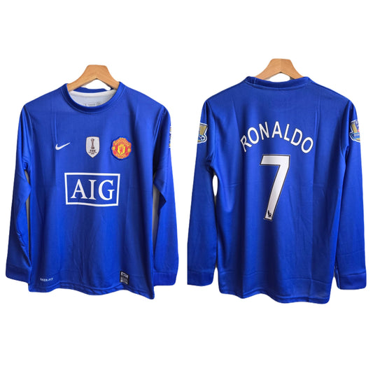 Manchester united third kit 2008/09 full sleeve P527 - bmg store