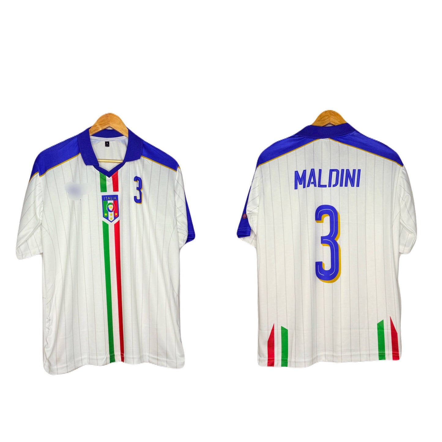 Italy 2016 Away Kit Maldini Five Sleeve - bmg store