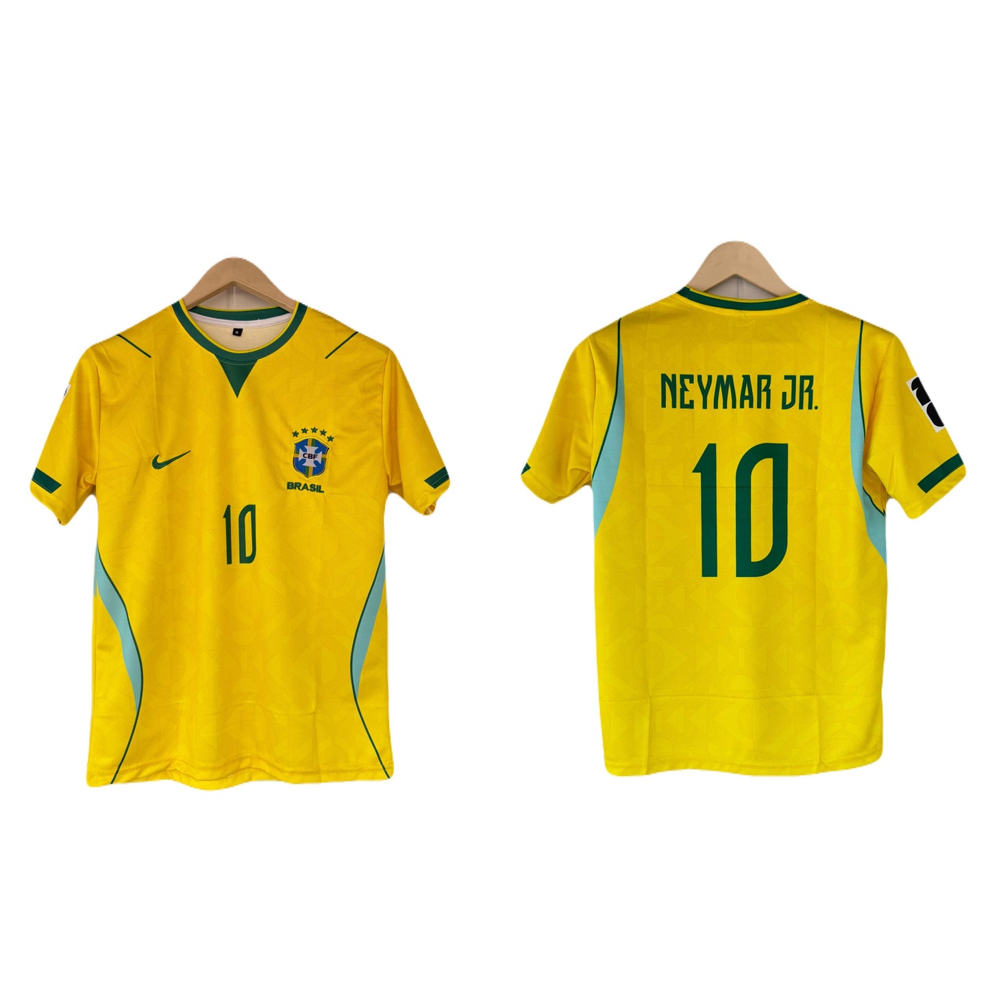 Brazil 2026 World Cup Home Neymar Jr Half sleeve Embroidery jersey  -  P1628