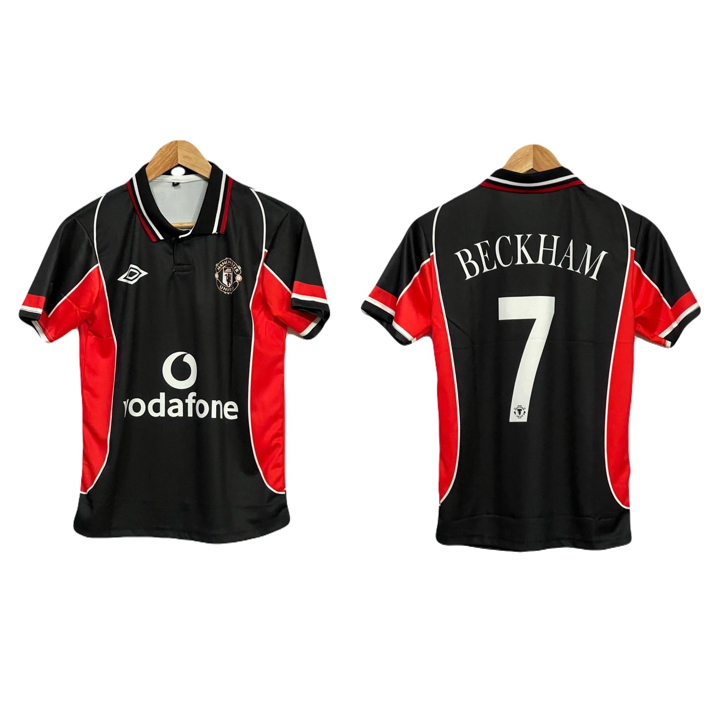 United black and red vintage jersey Beckham P11 - bmg store